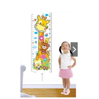 Decal dán tường đo chiều cao cho bé