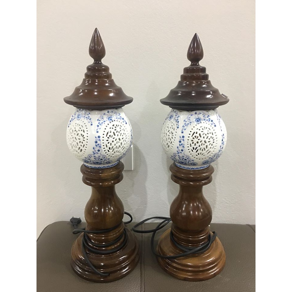 Đèn thờ gốm mẫu mới size trung 47cm_14_14 | Shopee Việt Nam