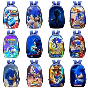 Ba Lô Đi Học Hình Nhím Sonic 3D Dễ Thương Cho Bé Quà cho trẻ em