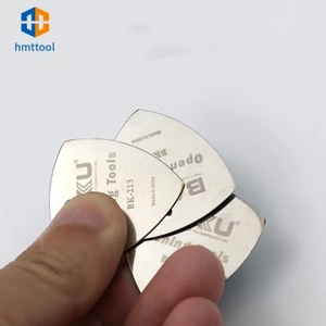 5 Cái / lốc BAKU Siêu Mỏng Thép Không Gỉ Kim Loại Mở Pry Dụng Cụ Mở Kim Loại Đàn Guitar Chọn Cho Điện Thoại Máy Tính Bảng Màn Hình LCD Công Cụ Sửa Chữa