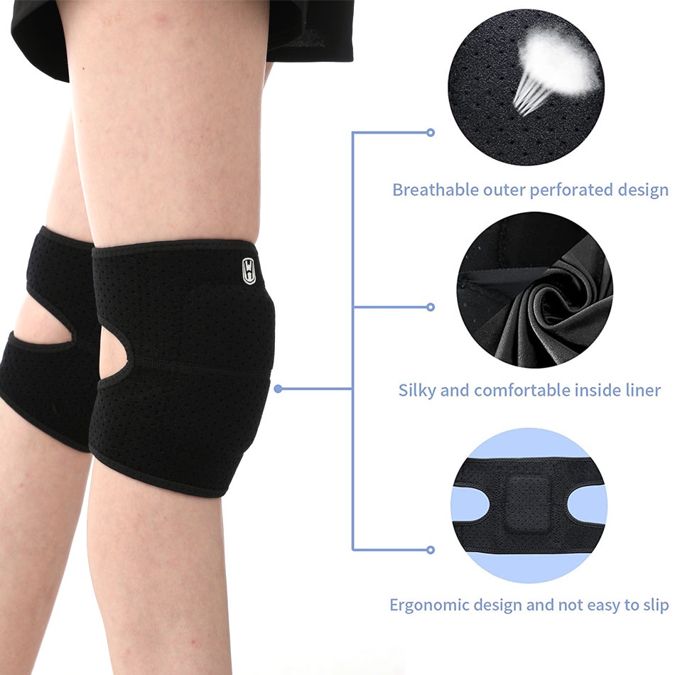 Bộ đệm gối EVA Worthdefence thời thượng cho khiêu vũ, bóng chuyền, yoga dành cho phụ nữ, trẻ em, nam giới - Bảo vệ khớp gối, hỗ trợ tập luyện, trang bị dụng cụ thể thao.