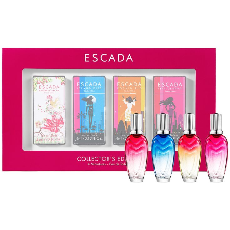 Escada mini gift store set