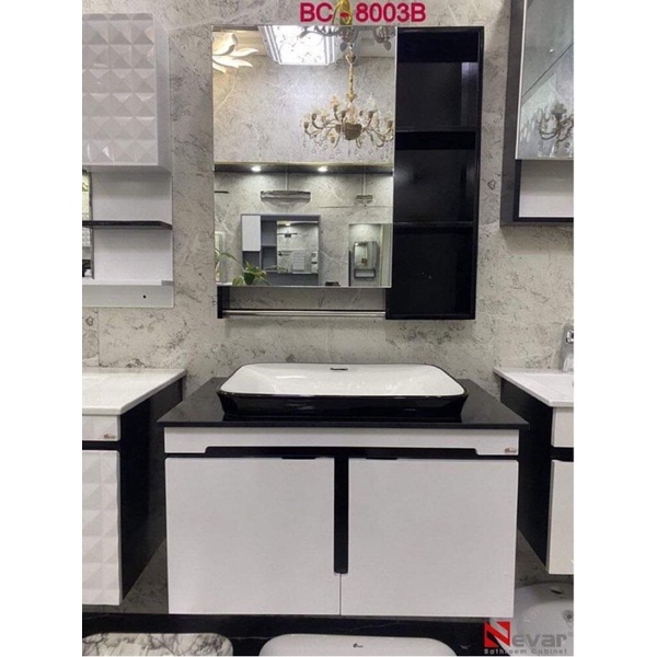 Tủ chậu lavabo Mã 8003 giá tại xưởng sản xuất cỡ 80*48*48 | Shopee Việt Nam
