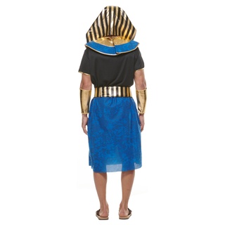 ❤Hàng có sẵn❤Halloween Người Lớn Kinh Dị Cổ Ai Cập Pharaoh Trang Phục Nam Bí ẩn Xác ướp Pharaoh Cosplay Phù Hợp Với Trang Phục Tiệc Carnival Sân Khấu Ai Cập Vua Ma Lạ Mắt Trang Phục