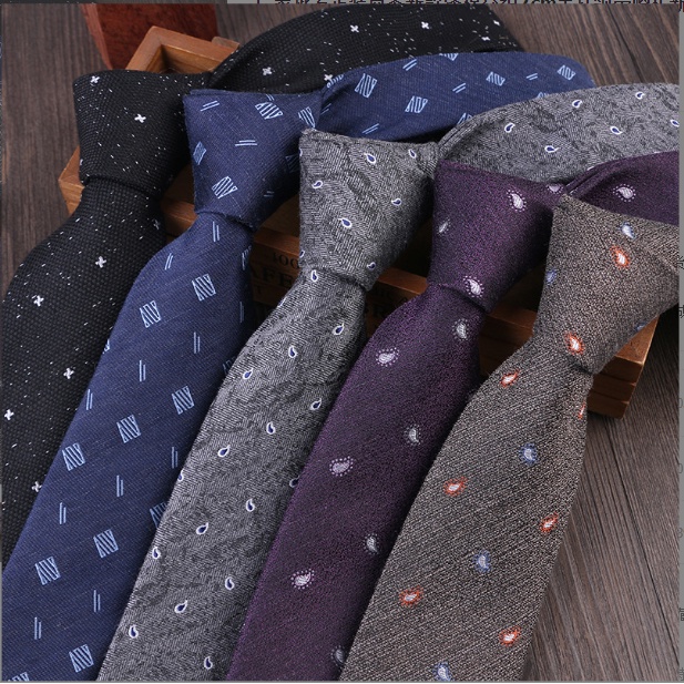 Cà Vạt Nam cỡ trung 7cm cao cấp nhiều mẫu lựa chọn, Cravat chú rể ...