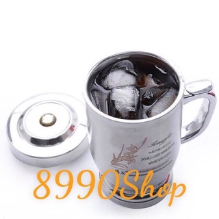 Ca Giữ Nhiệt Inox 2 Lớp Có Tay Cầm Dung Tích 500ml