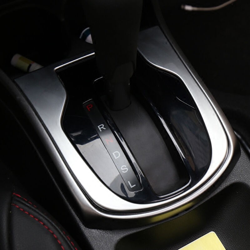 ABS Chrome Xe Điều Khiển Trung Tâm Bánh Răng Dịch Chuyển Hộp Cần Số Bảng Điều Khiển Bao Viền Nội Thất Ô Tô Cho Xe Honda City 2014-2019