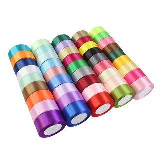 Ruy Băng Lụa 5cm Satin Vải Cuộn 22 Mét Đa Dạng Màu Sắc | Làm Phụ Kiện Handmade, Kẹp Tóc, Làm Nơ, Gói Quà, Ry Băng Giá Rẻ