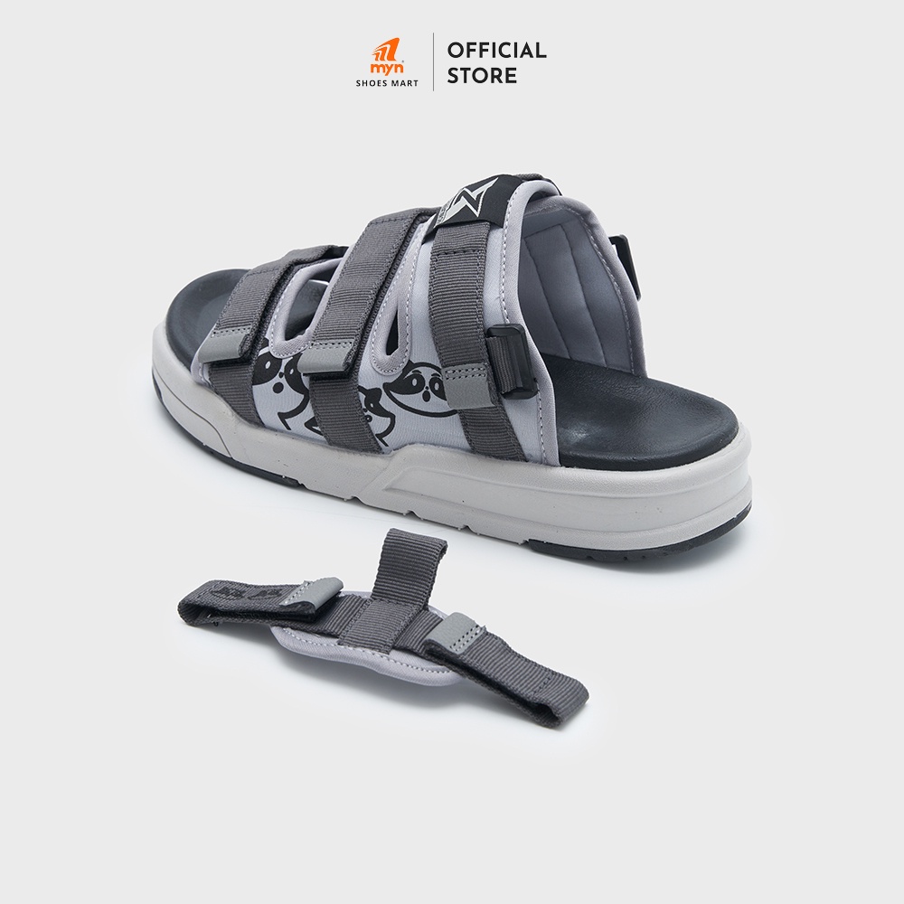 Sandal ZX Unisex Meta 3121 Raccoon Grey đế Phylon