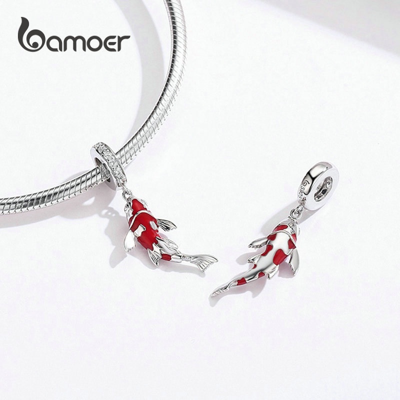 Ảnh Bamoer Hạt Charm Động Vật Series Phụ Kiện Thời Trang Thích Hợp Cho Vòng Tay Vòng Cổ AIC02 3