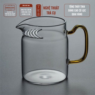 TỐNG THỦY TINH DÁNG CAO CÓ LỌC - DUNG TÍCH 500ML