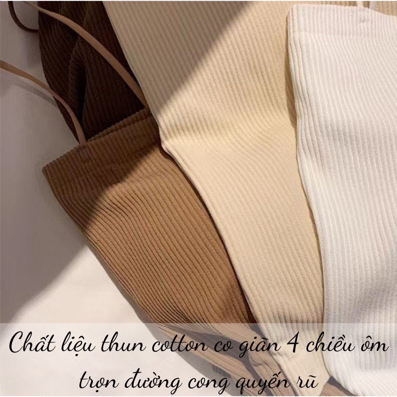 Áo bra nữ nâng ngực 2 dây, ao bra dáng dài mền mịn thoáng mát 1808