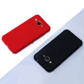 Ốp điện thoại silicon trơn màu thích hợp cho Huawei Y3 2017 2018Y5 Lite 2017 Y3 2018 5.0 inch