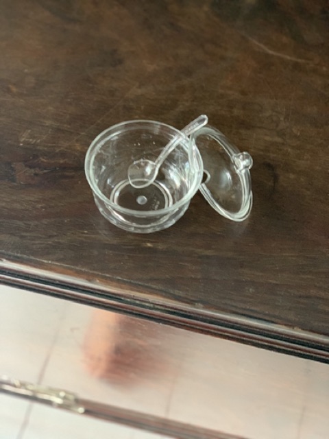 THỐ MICA TRONG ĐỰNG ỚT , SATẾ ( FATACO ) NHỎ , LỚN