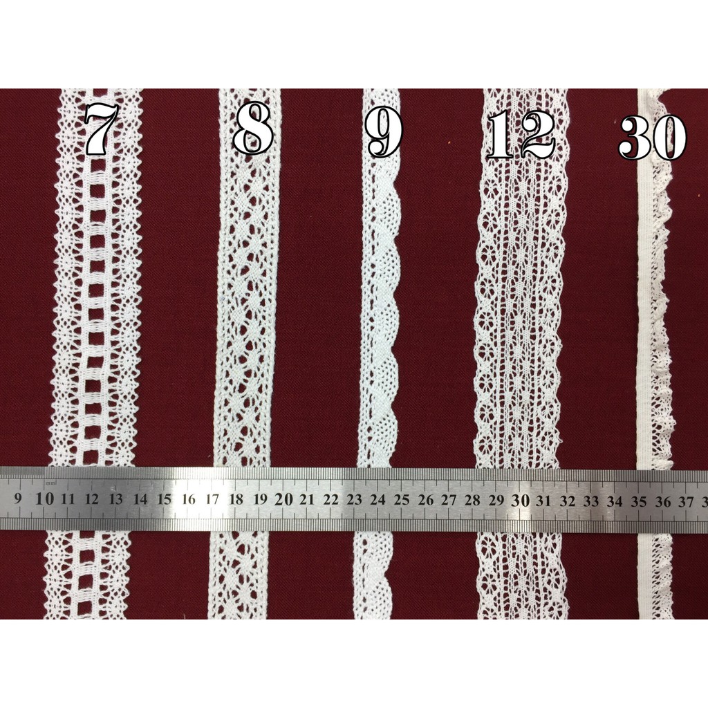 Ren viền cotton 6k/m (cuộn 5m) | Shopee Việt Nam