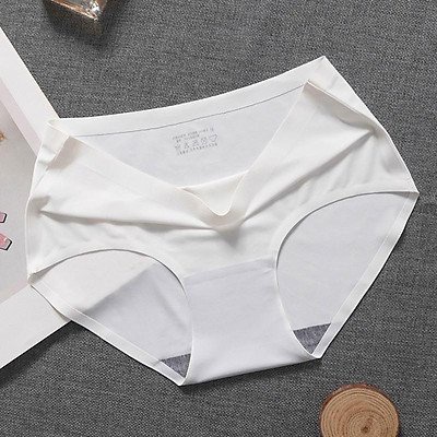 Quần lót nữ su trơn, quần chip đúc thun lạnh cạp ép không viền cao cấp - Mã 1 QL su lụa 81