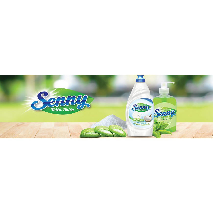 Ảnh Nước rửa bát thiên nhiên Senny 750gr 2