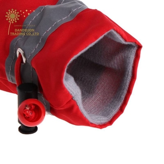 [Bồ công anh] 4 Cái / bộ Giày chống trượt cho chó con đế mềm Giày cho chó cưng mềm chống thấm nước Chăm sóc chân thú cưng Phụ kiện thú cưng chống thấm nước