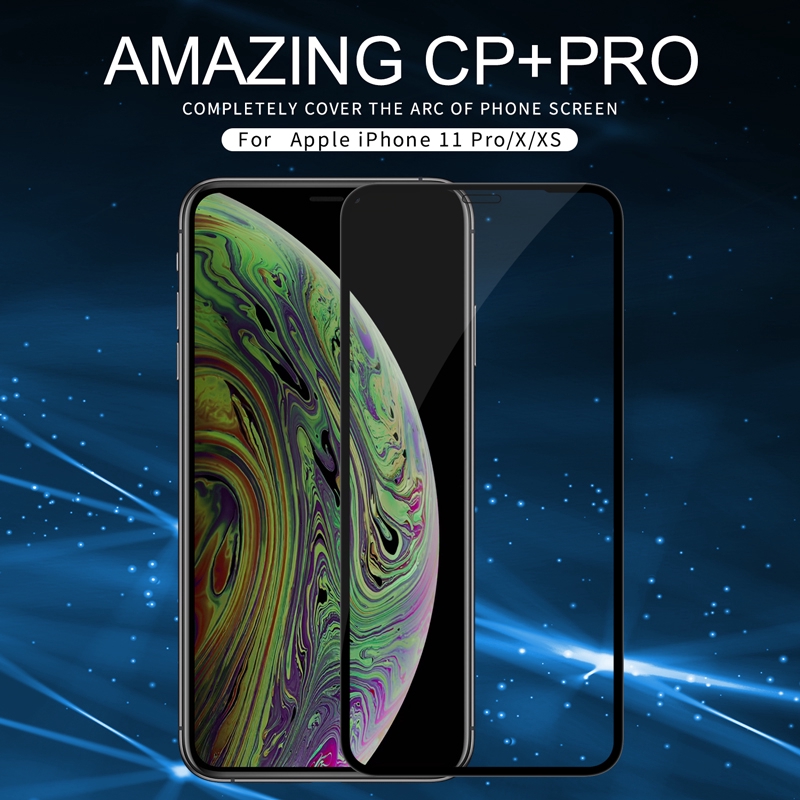 Ảnh Kính Cường Lực NILLKIN CP+PRO Bảo Vệ Toàn Màn Hình Dành Cho iPhone 11 Pro/X/XS 1