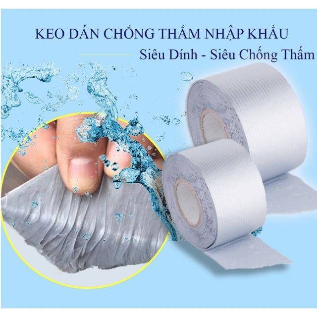 Băng keo chống thấm siêu dính loại 5cm, 10cm | Shopee Việt Nam