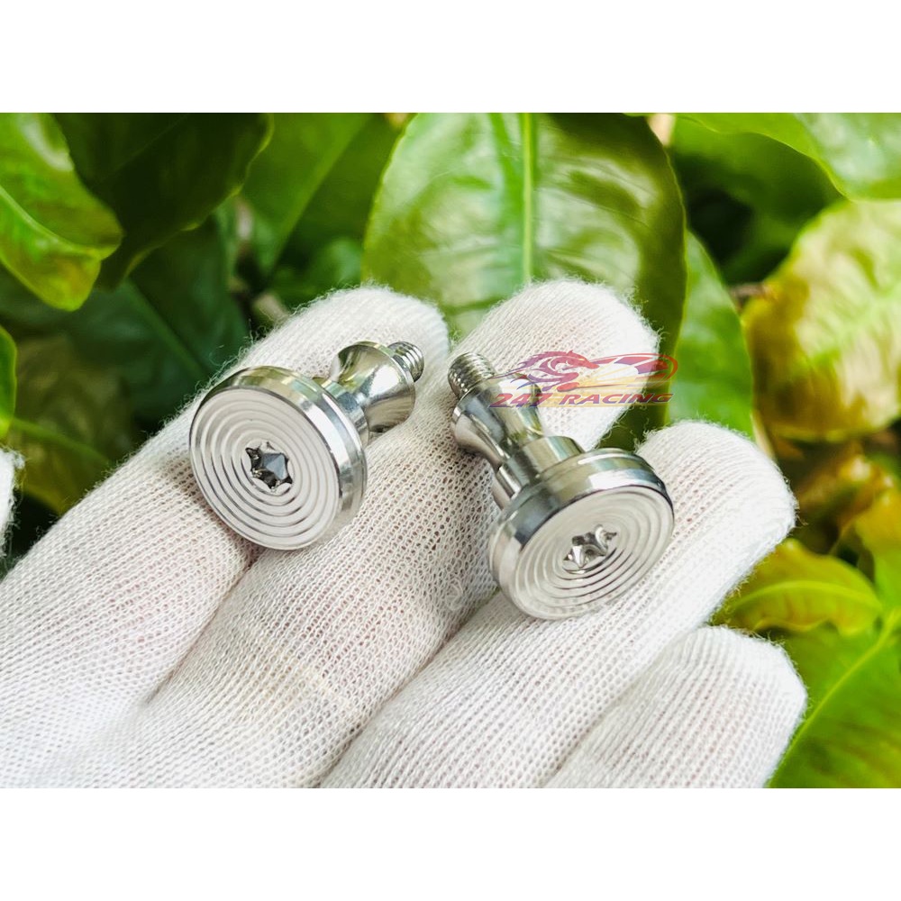2 Ốc Salaya Thái TH INOX 304 gắn đầu bò Wave 2017 đến 2022 Blade Rsx hàng chất lượng CNC rất đẹp và siêu bền