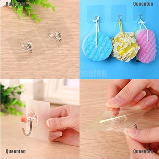 ★Queen★5pcs Load Bearing 10KG Seamless Adhesive Hook Strong Stick Hook Kitchen Wall Hanger