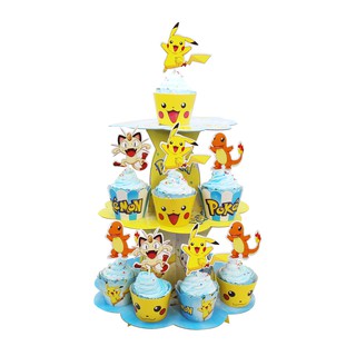Set MEGA trang trí sinh nhật chủ đề Po - ké - mon