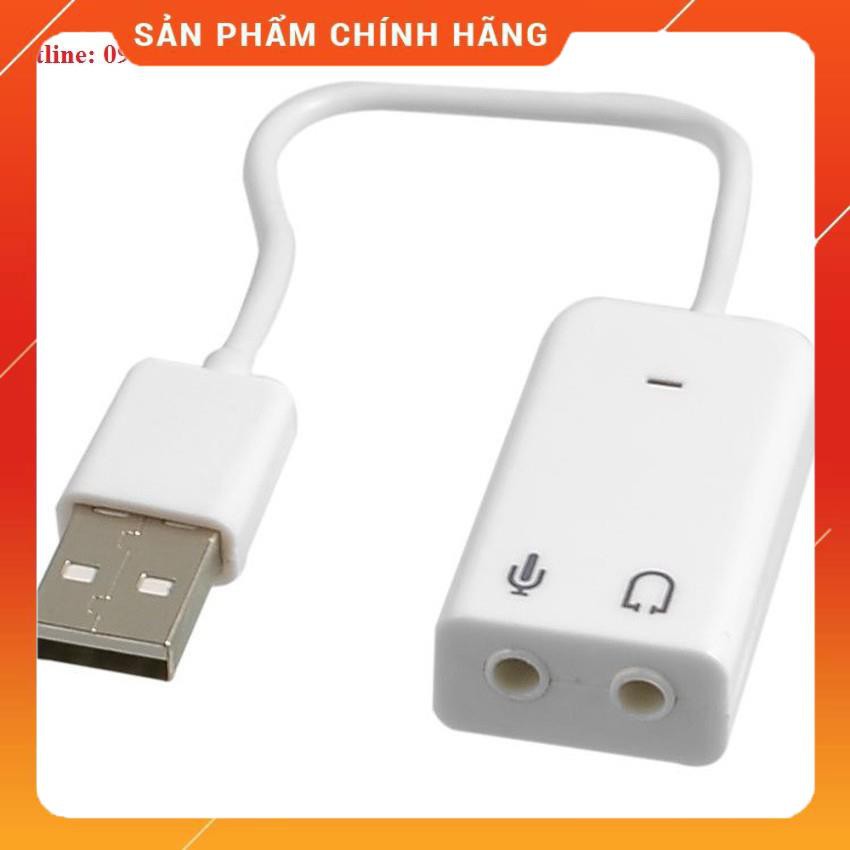 Cáp chuyển USB sang cổng Mic + loa dailyphukien | Shopee Việt Nam