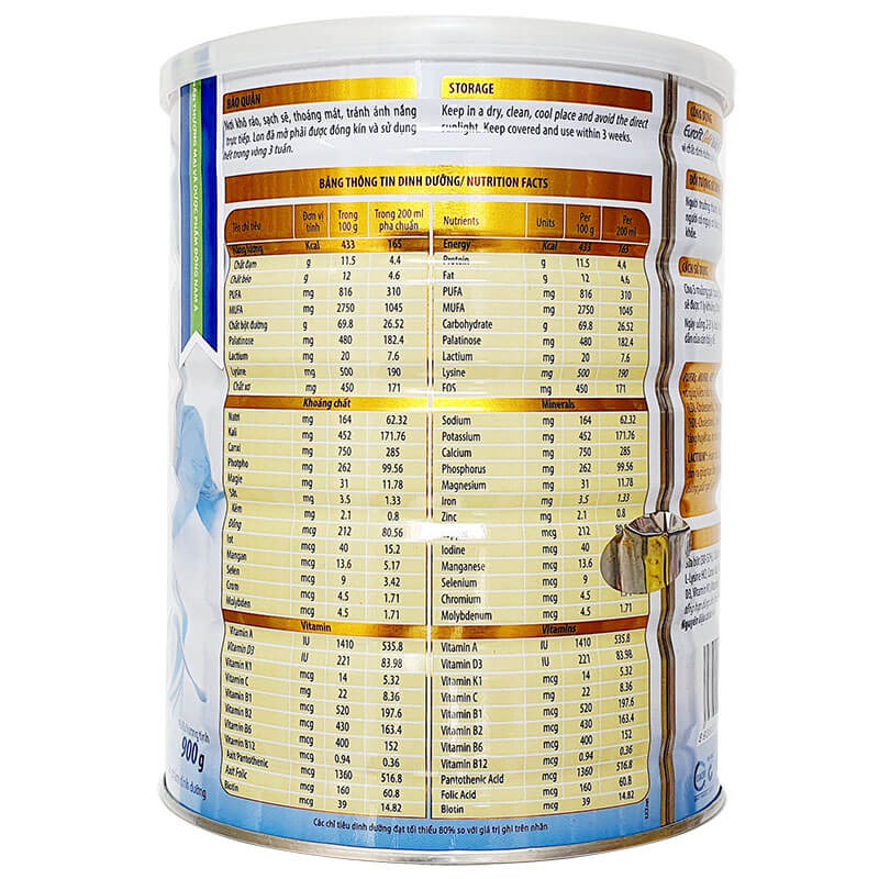 Sữa Eurofit Gold 900g