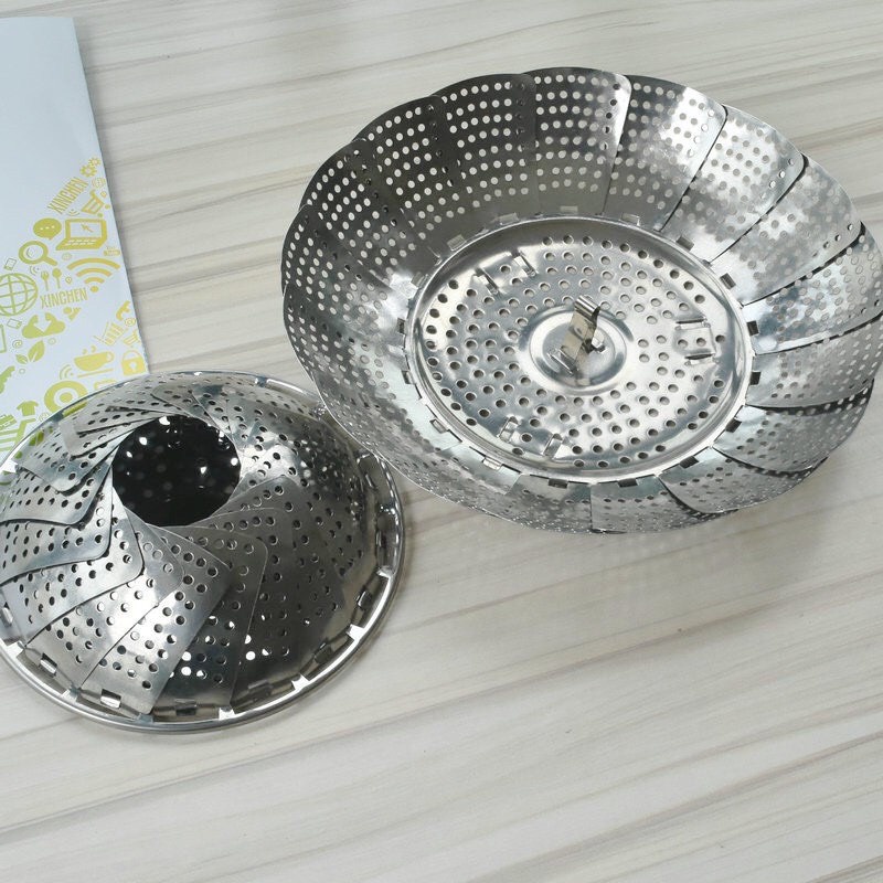 Vỉ hấp đa năng bung gập dễ dàng đồ hấp xôi, hấp bánh bao tiện dụng