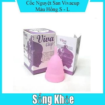 Cốc nguyệt san eCare silicon Vivacup, ly xếp gọn cho cốc nguyệt san, nhỏ gọn xinh xắn bỏ túi