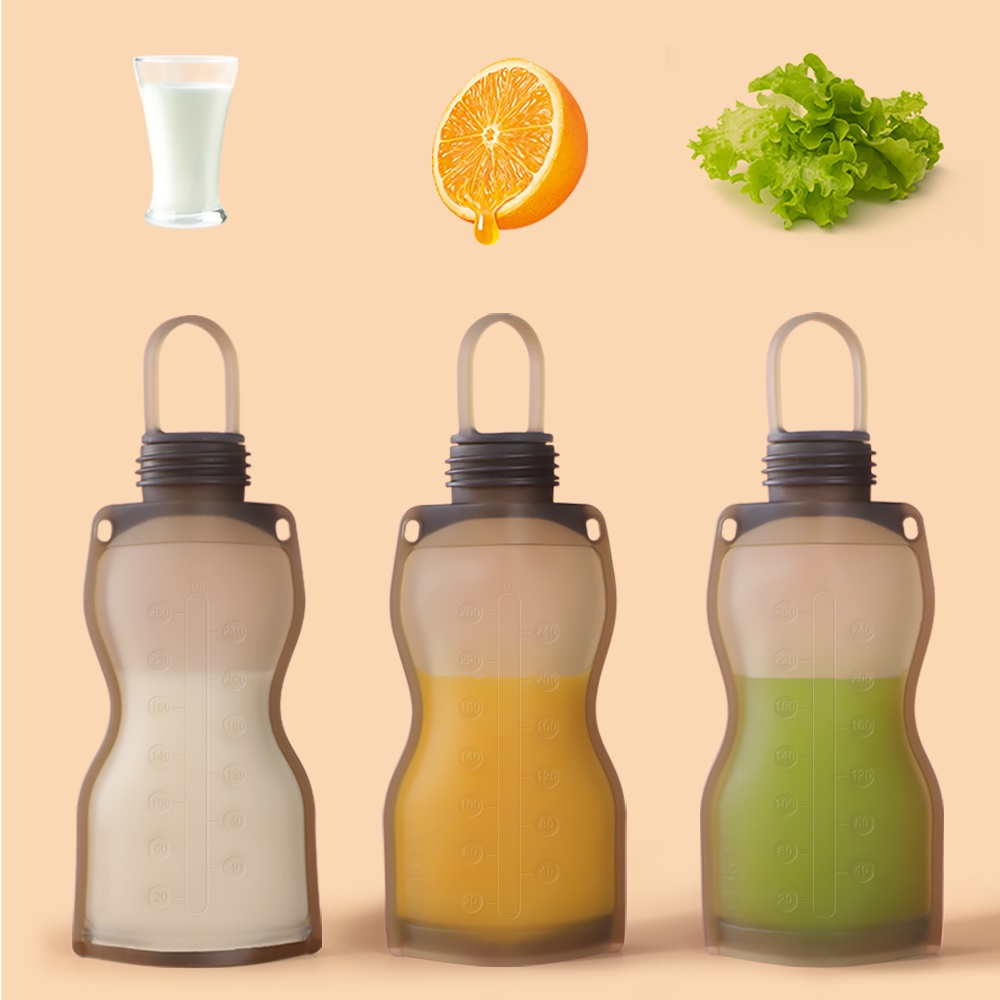 Mô tả Túi trữ sữa silicone cho bé Haakaa, Dung tích 260ml - 2