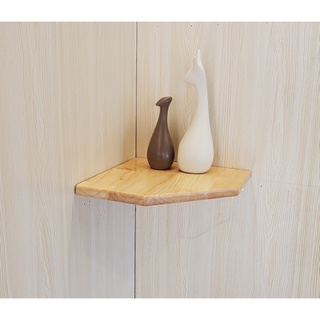 kệ gỗ góc tường đựng để treo đồ lưu niệm tượng cây cảnh mini  decor trang trí không khoan tường