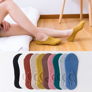 Tất vớ hài lười nữ đi giày cao gót nhiều màu chất cotton mềm thấm hút mồ hôi siêu dai thời trang HANASO TN031