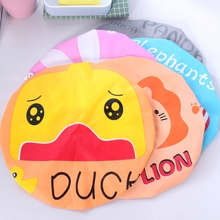 Mũ Chùm Tóc Khi Tắm Chống Ướt In Hình Động Vật Dễ Thương Cho Phụ Nữ & Trẻ Em Mũ Trùm Tóc (Mẫu Ngẫu Nhiên) 1248