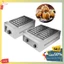 Máy làm bánh bạch tuộc 4000W kiểm soát nhiệt độ chính xác, bánh thơm ngon