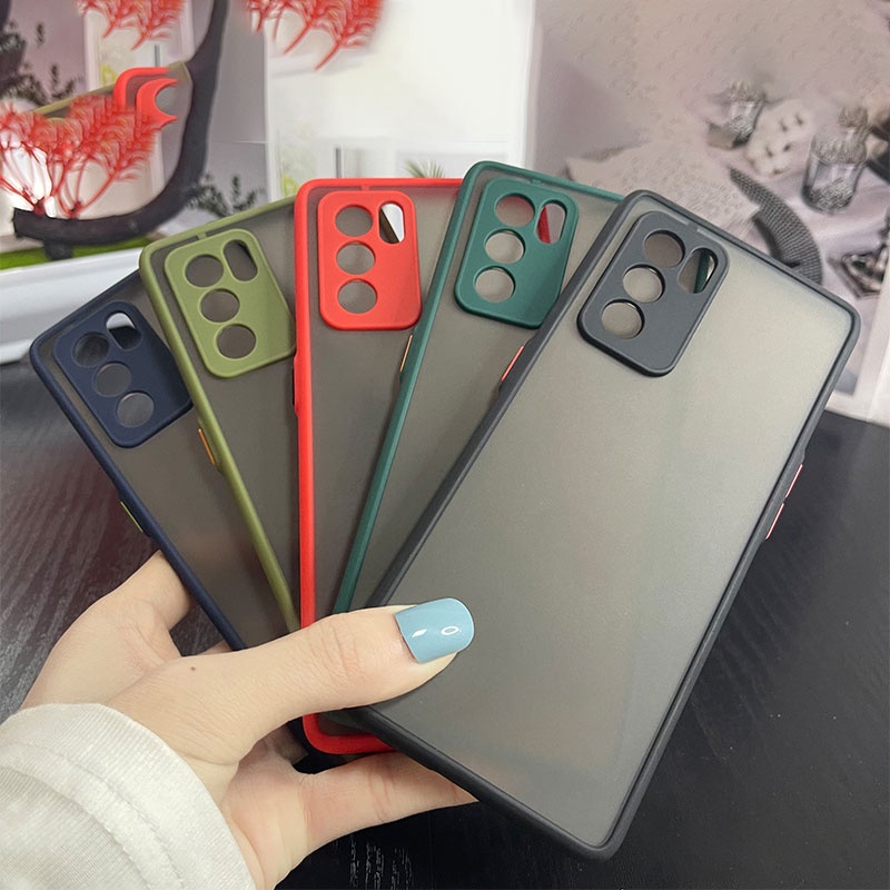 Ốp điện thoại nhám chống sốc cho OPPO Reno 15 15F 14 14F 13 13F 12F 12 11 10 8T 8Z 8 7Z 7 Pro Max Plus Pro+ 4G 5G 2026