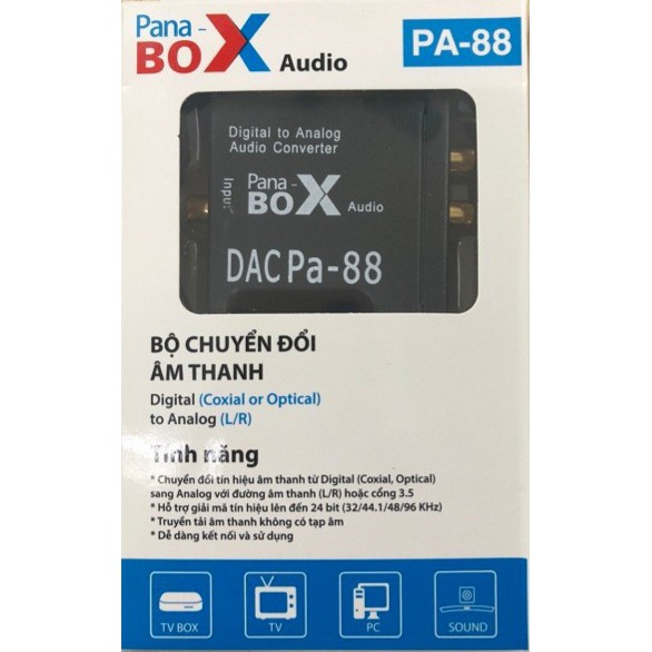 BỘ CHUYỂN ĐỔI ÂM THANH PANA BOX PA-88 | Shopee Việt Nam