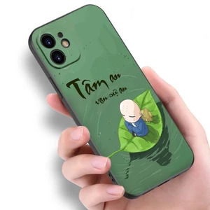 Ốp lưng iphone Chú tiểu tĩnh tâm ốp dẻo iphone 6splus/7/7plus/8/8plus/x/xr/xs/11/12/pro/max/plus/13promax tr391