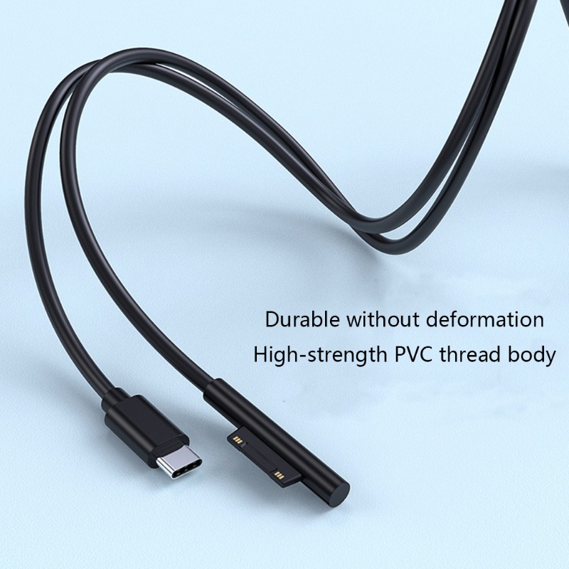 Dây cáp sạc usb c dành cho máy tính bảng surface pro 7 / 6 / 54 / 3
