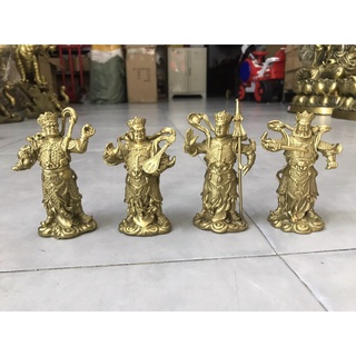 Bộ tượng Tứ đại Thiên Vương bằng đồng