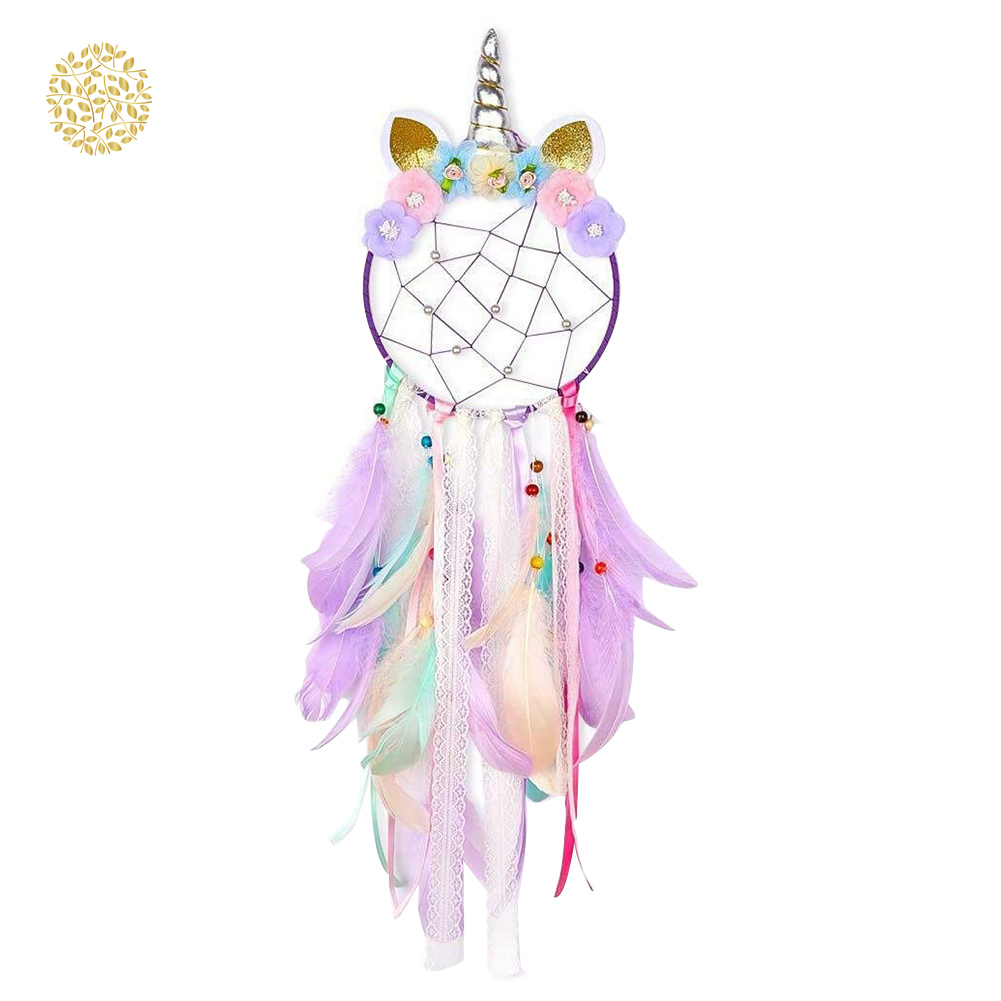 Bùa Đuổi Bắt Giấc Mơ Dream Catcher Màu Tím Treo Trang Trí Xe Hơi | Shopee  Việt Nam