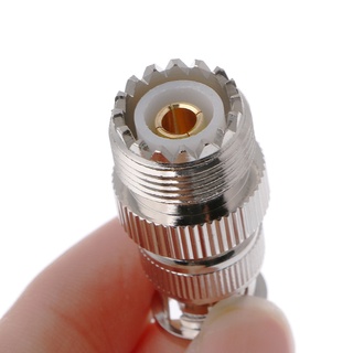 Dusur BNC Nam Cắm Vào UHF SO239 PL-259 Nữ Jack RF Đồng Trục Đầu Nối Cáp