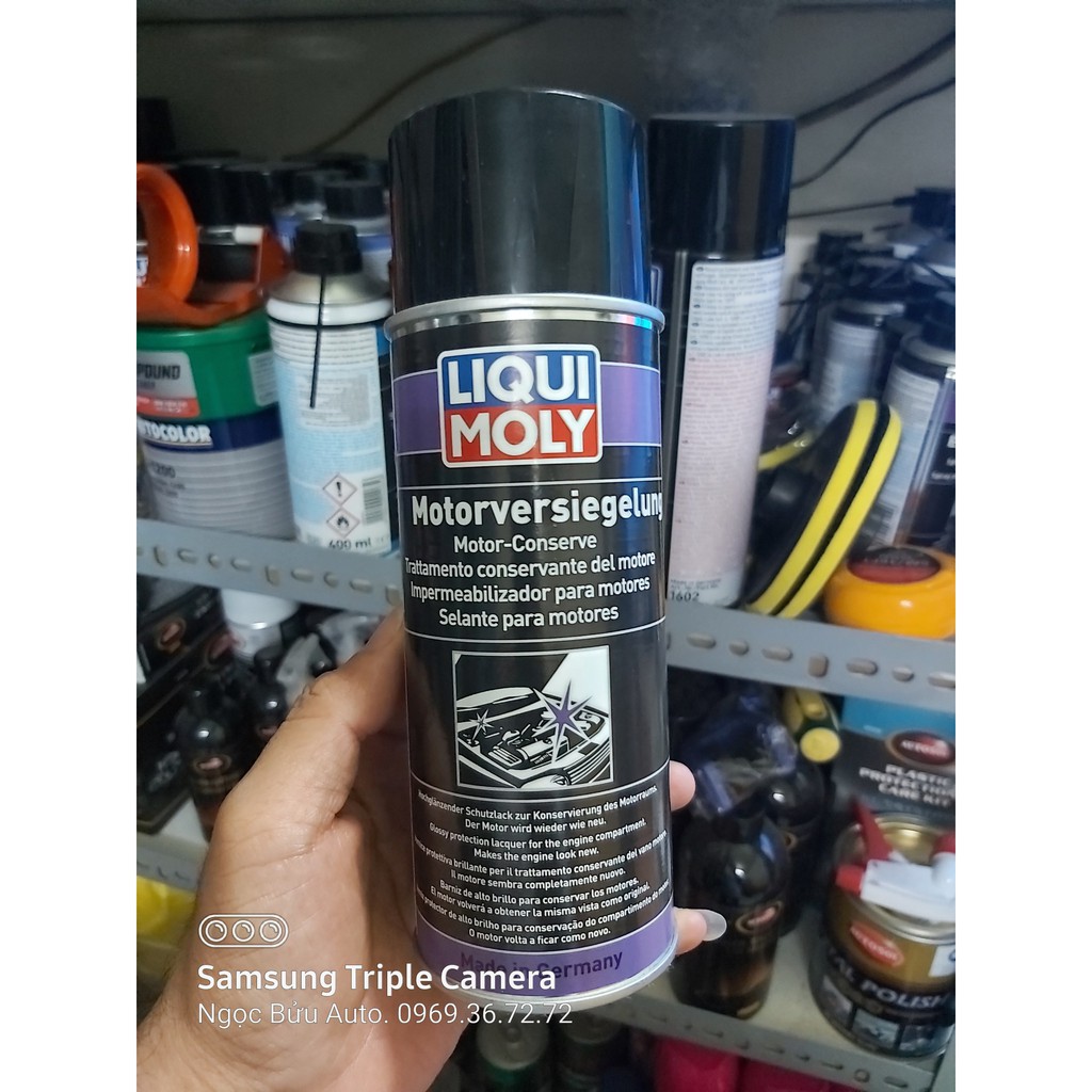 Dung dịch phủ bóng động cơ Liqui Moly 3327- Moto Versiegelung. | Shopee ...