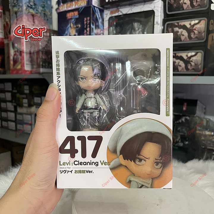 Mô hình Nendoroid 417 - Levi Cleaning Ver - Figure Action