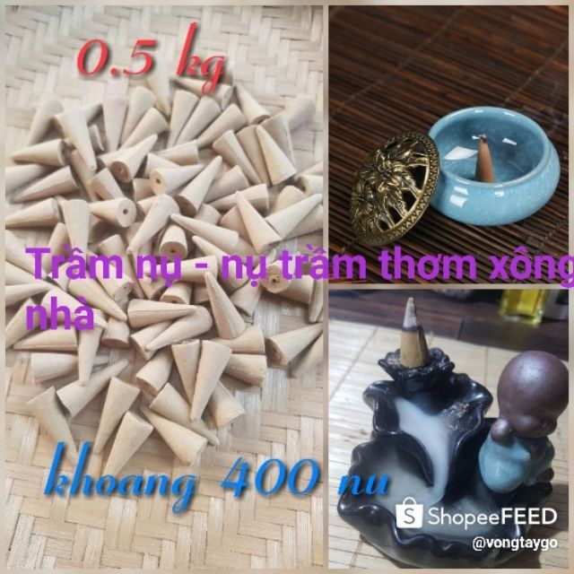 THƠM DỊU - 500g nụ trầm hương - đàn hương khói chảy ngược