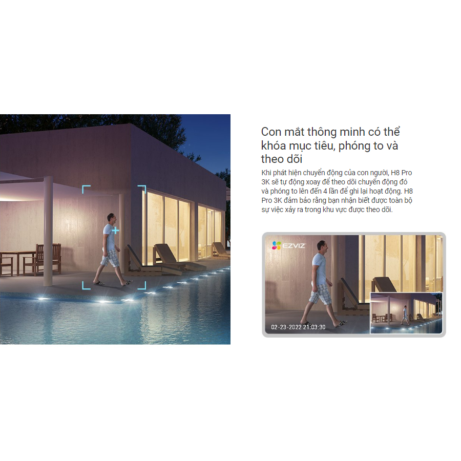 Ảnh Camera Wifi Ezviz H8 Pro 2