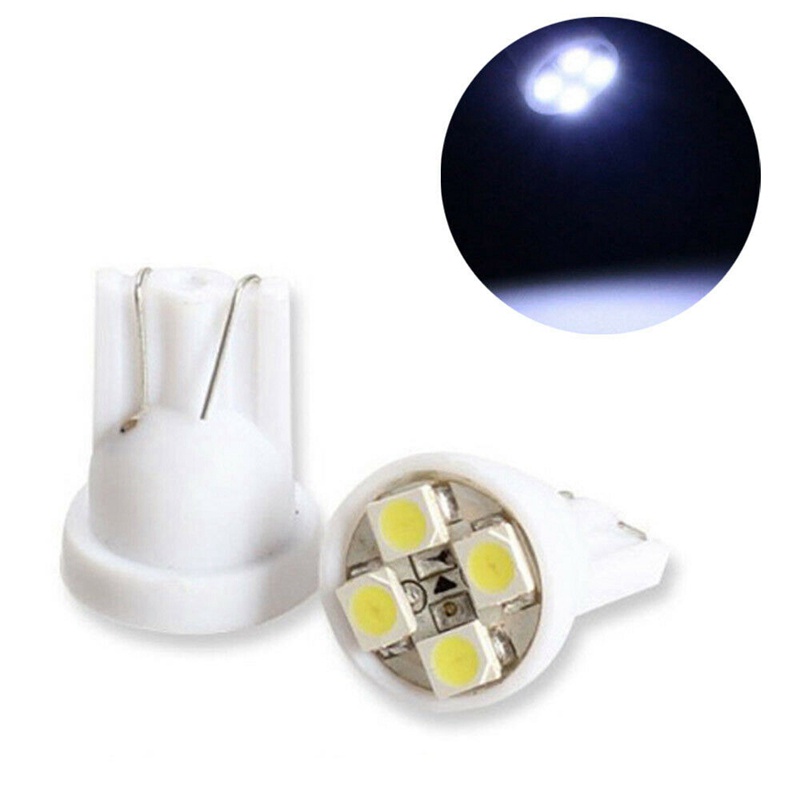 14X Đèn LED Trắng Nội Thất Ô Tô Bên Trong Ánh Sáng Mái Vòm Thân Cây Bản Đồ Biển Số Bóng Đèn