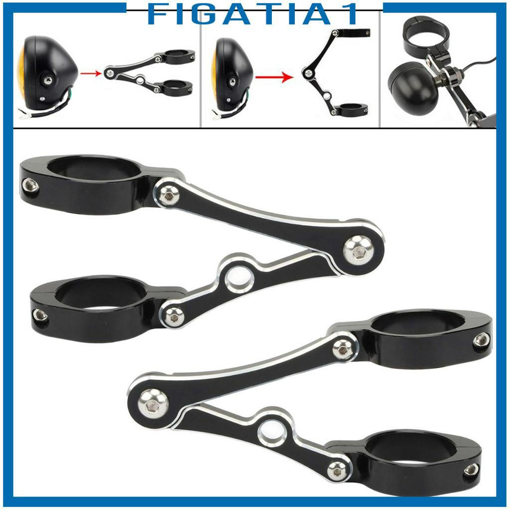 Set 2 Kẹp Đèn Pha 39-41mm figatia1 Chuyên Dụng Cho Xe Mô Tô