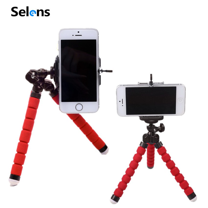 Ảnh Giá đỡ ba chân SELENS mini kiểu dáng bạch tuộc linh hoạt dành cho điện thoại máy ảnh 1
